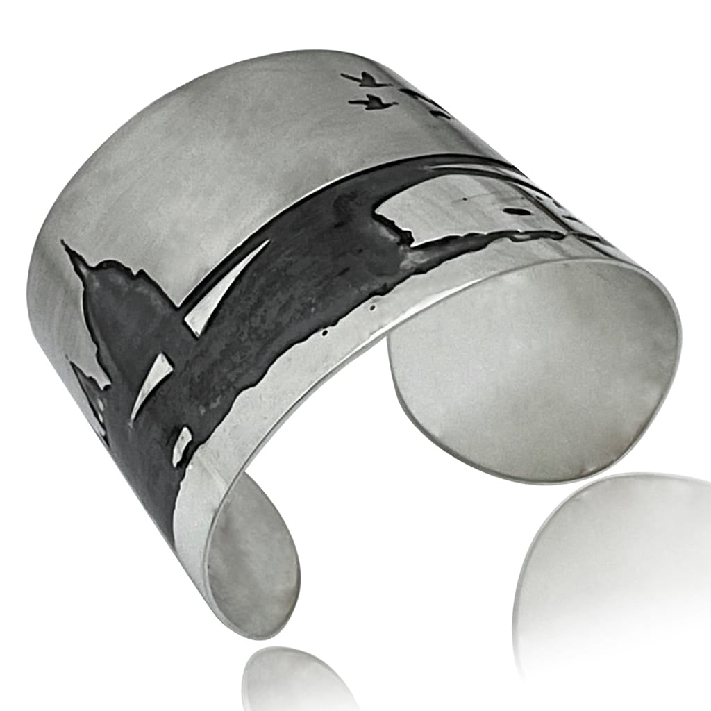 SAINT PAUL WIDE CUFF BRACELET
