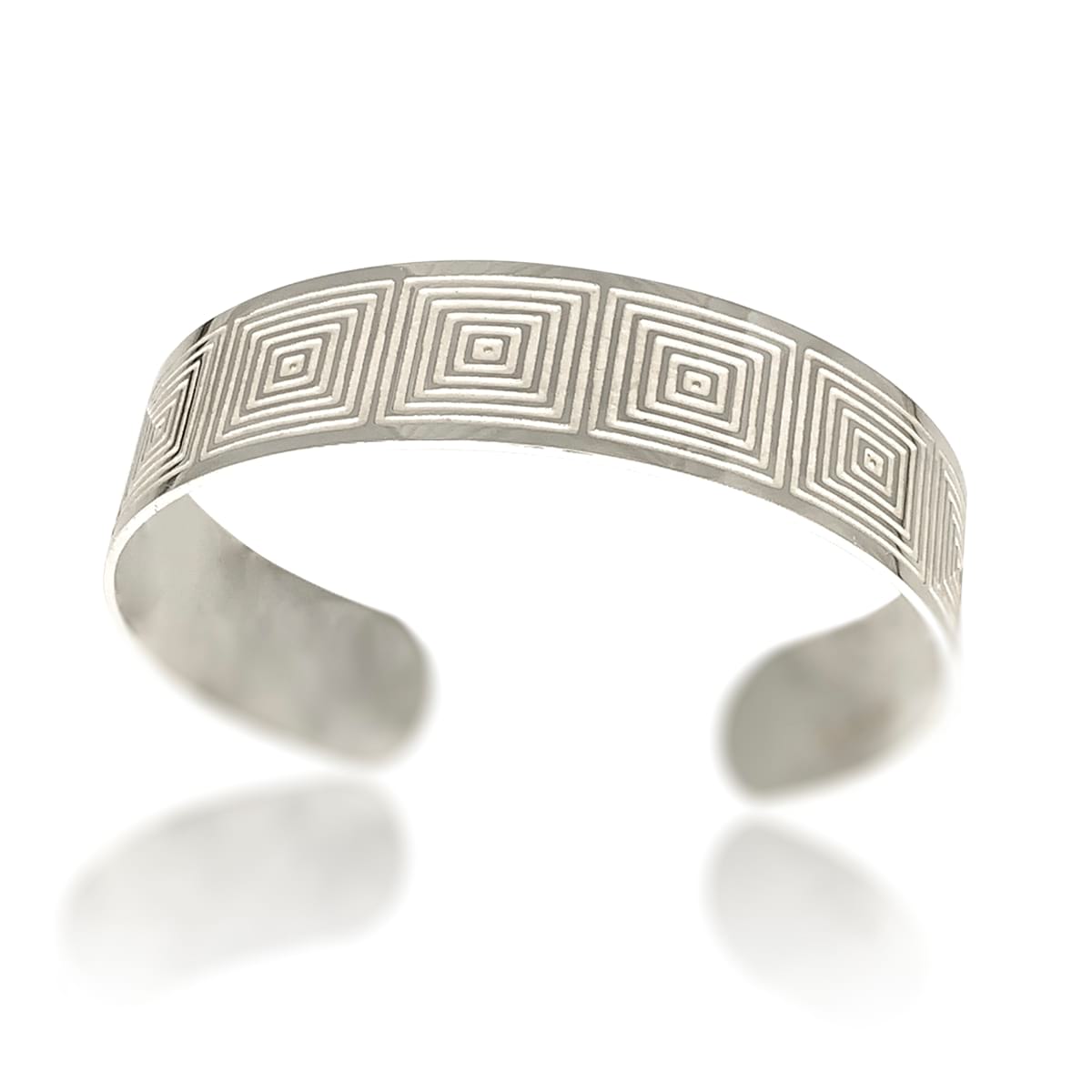 OPTICAL CUFF  NARROW POLISHED