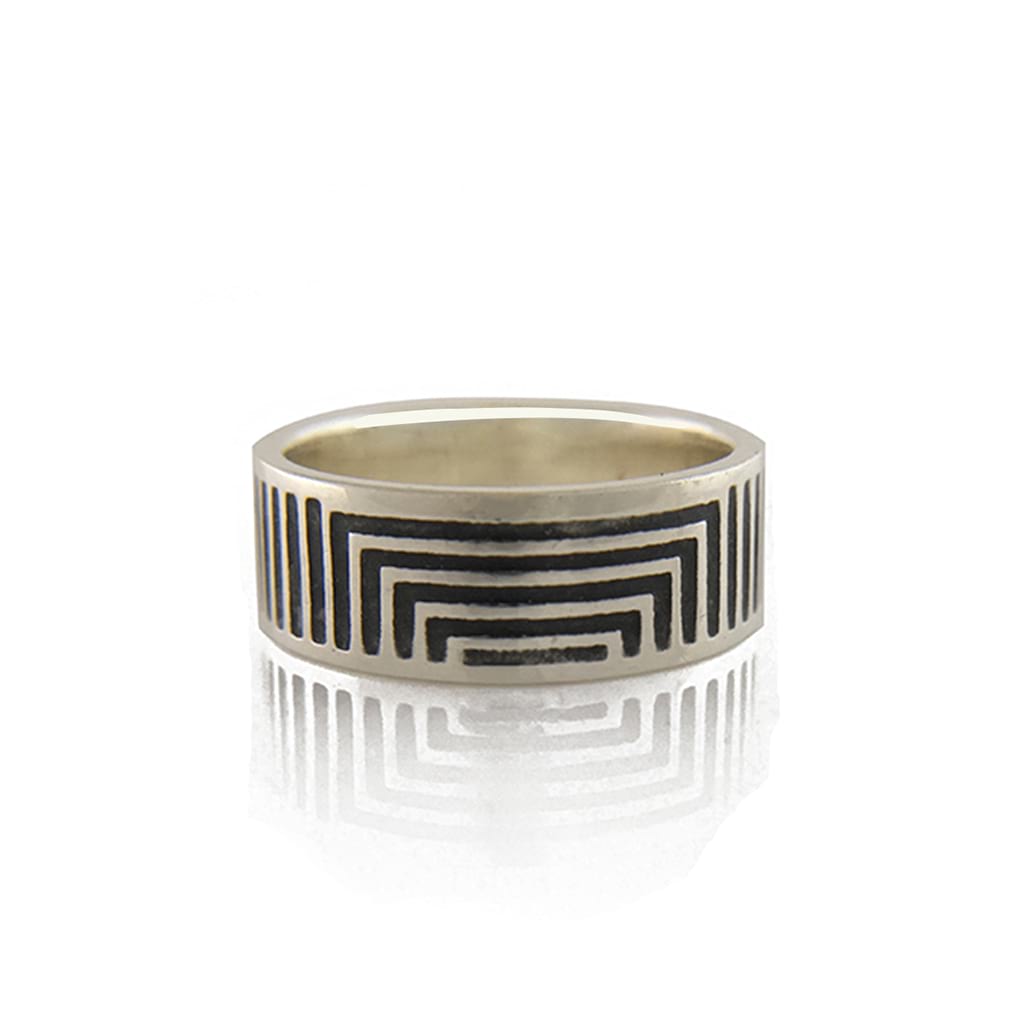 Unisex-Linear-Oxidised-Ring