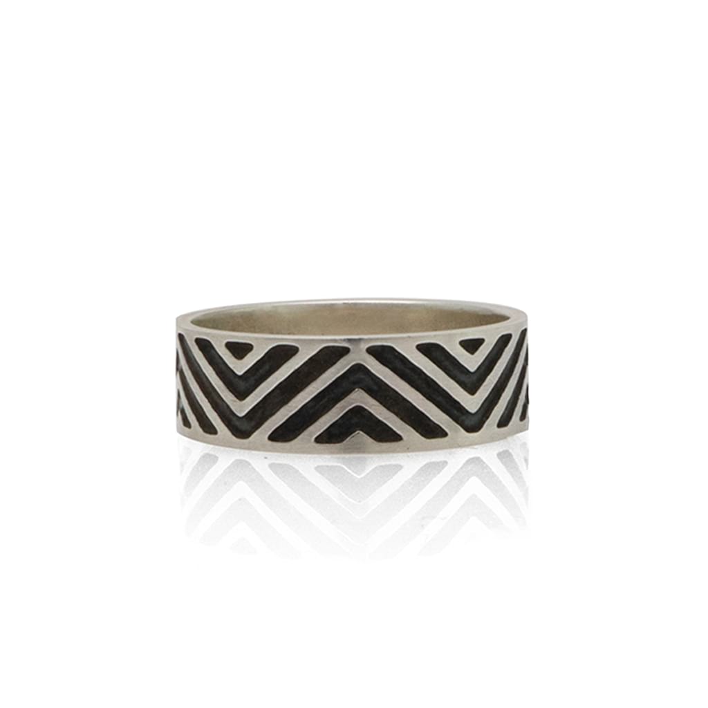 Sterling-Silver-Zig-Zag-Design-Ring