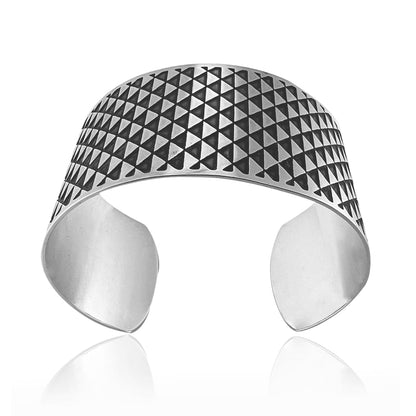 Triangle Silver Cuff Frontal