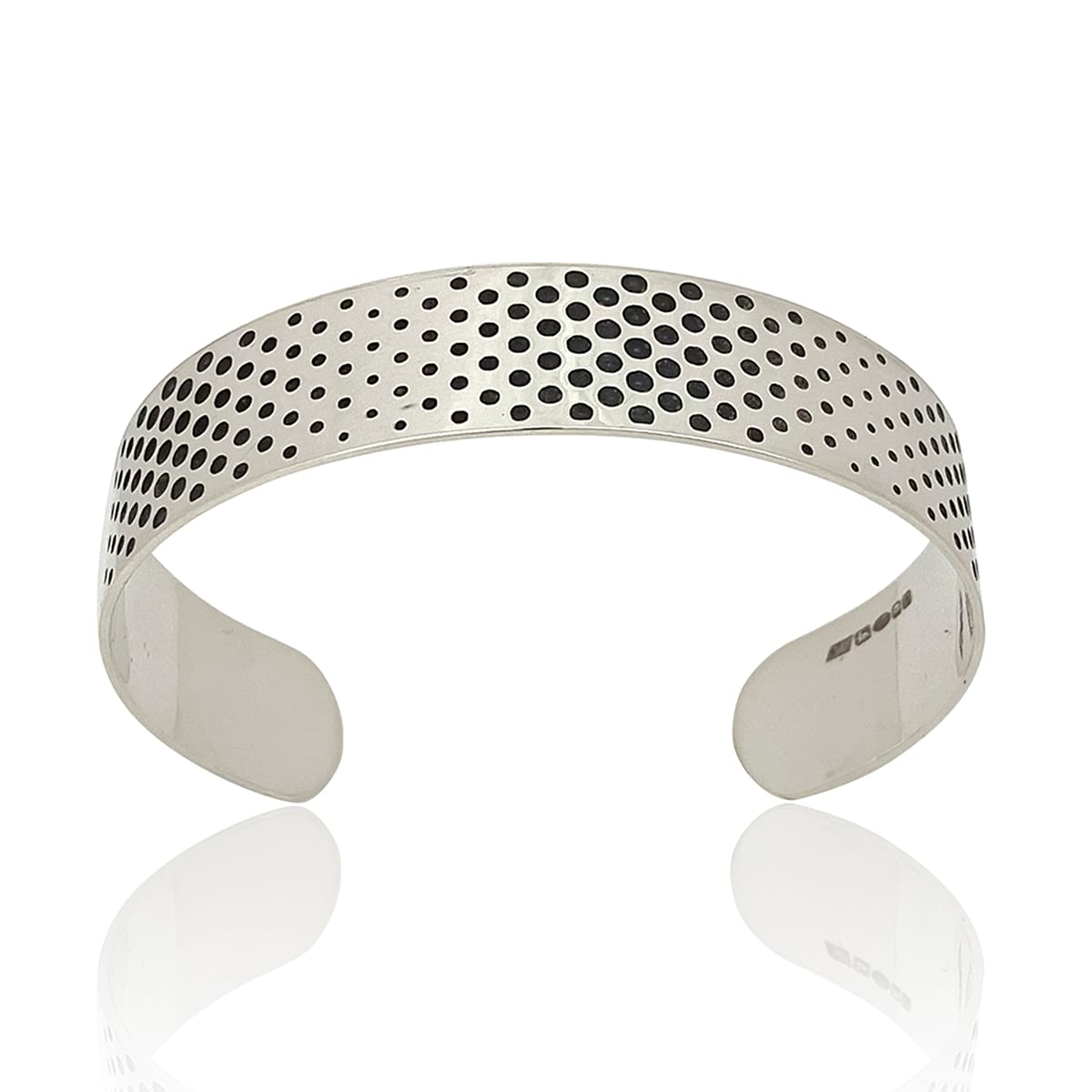 dots silver cuff frontal