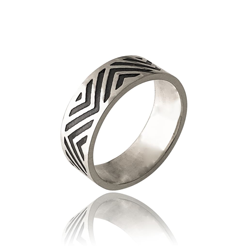 Sterling-Silver-Zig-Zag-Design-Ring
